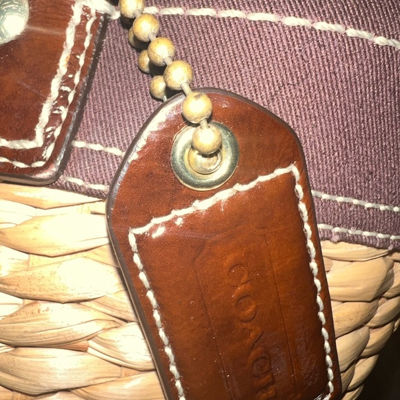 Coach wicker bag - Picture 4 of 14